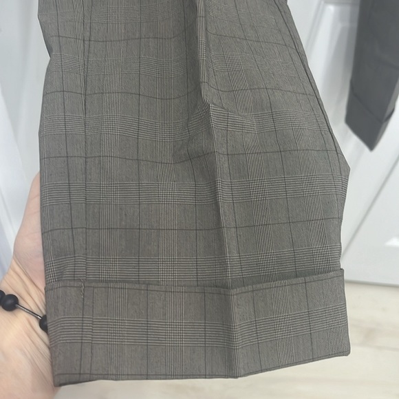 NWT all saints men’s brown checkered pants 33 - Picture 5 of 11